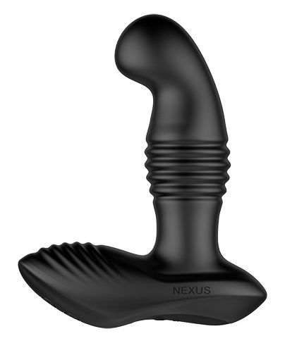 Черный массажер простаты Nexus Thrust с возвратно-поступательными движениями - 13,8 см. - Nexus Range - в Ставрополе купить с доставкой
