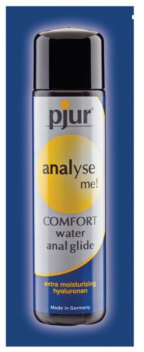 Анальный лубрикант pjur ANALYSE ME Comfort Water Anal Glide - 2 мл. - Pjur - купить с доставкой в Ставрополе