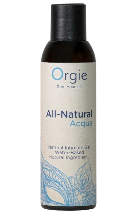 Интимный гель на водной основе Orgie All-Natural Acqua - 150 мл. - ORGIE - купить с доставкой в Ставрополе