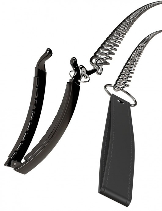 Зажим для половых губ с поводком Pussy Clamp With A Leash - Orion - купить с доставкой в Ставрополе