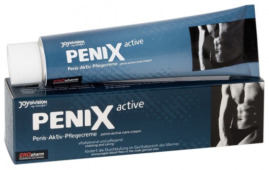Возбуждающий крем для мужчин PeniX active - 75 мл. - Joy Division - купить с доставкой в Ставрополе