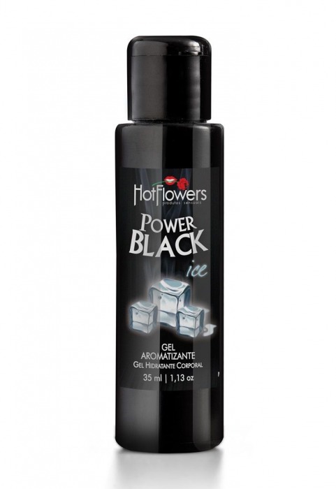 Стимулирующий гель для массажа Power Black - 35 мл. - HotFlowers - купить с доставкой в Ставрополе