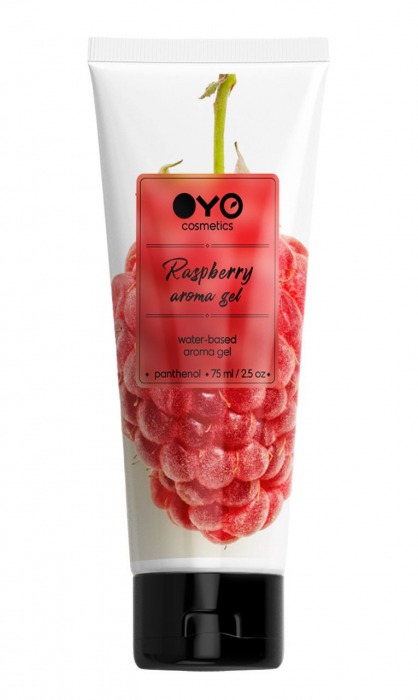 Лубрикант на водной основе OYO Aroma Gel Raspberry с ароматом малины - 75 мл. - OYO - купить с доставкой в Ставрополе