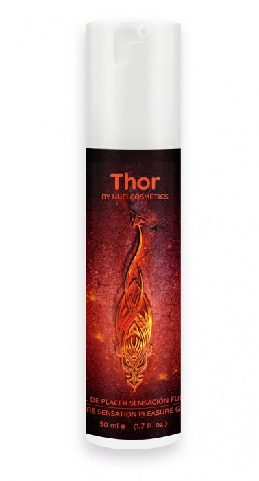 Возбуждающий унисекс гель Thor Fire Gel - 50 мл. - Nuei cosmetics - купить с доставкой в Ставрополе