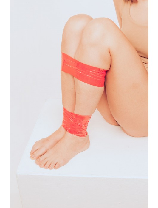 Красная бондажная лента Endorphin - Lola Games - купить с доставкой в Ставрополе