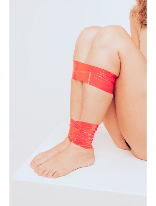 Красная бондажная лента Endorphin - Lola Games - купить с доставкой в Ставрополе