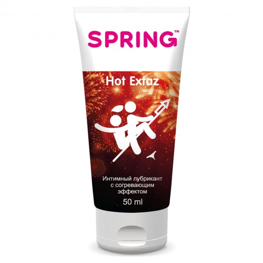 Согревающие интимный лубрикант Spring Hot Extaz - 50 мл. - SPRING - купить с доставкой в Ставрополе