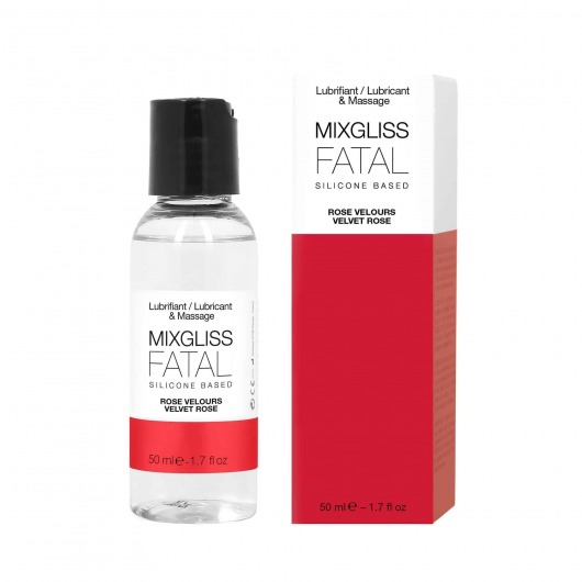 Силиконовый флюид с ароматом розы Mixgliss Fatal Velvet Rose - 50 мл. - Mixgliss - купить с доставкой в Ставрополе