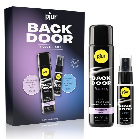 Набор для анального секса pjur Back Door Value Pack - Pjur - купить с доставкой в Ставрополе