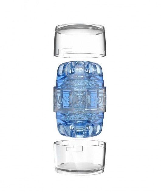 Мастурбатор Fleshlight Quickshot Turbo Blue Ice - Fleshlight - в Ставрополе купить с доставкой