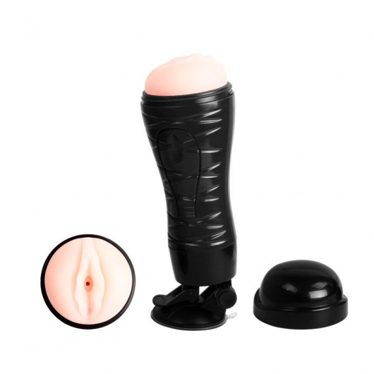 Мастурбатор-вагина Flora с присоской в основании - Baile - в Ставрополе купить с доставкой