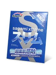 Презерватив Sagami Xtreme FEEL FIT 3D - 1 шт. - Sagami - купить с доставкой в Ставрополе