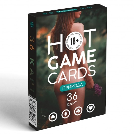Игральные карты Hot Game Cards «Природа» - Сима-Ленд - купить с доставкой в Ставрополе