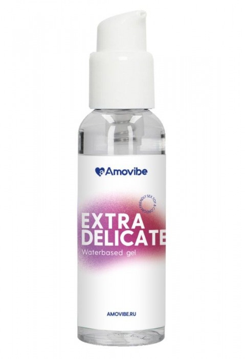 Гель на водной основе Amovibe Extra Delicate - 100 мл. - Amovibe - купить с доставкой в Ставрополе