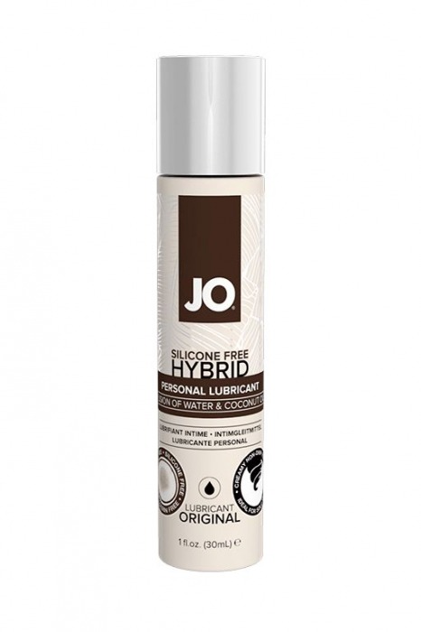 Водно-масляный лубрикант JO Silicon free Hybrid Lubricant ORIGINAL- 30 мл. - System JO - купить с доставкой в Ставрополе