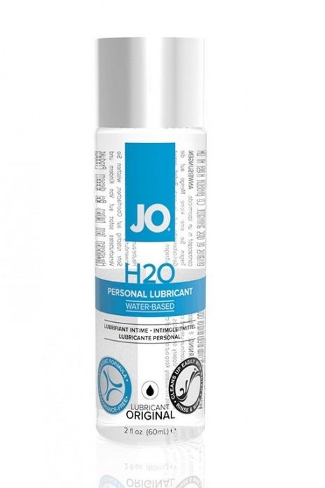 Нейтральный лубрикант на водной основе JO Personal Lubricant H2O - 60 мл. - System JO - купить с доставкой в Ставрополе