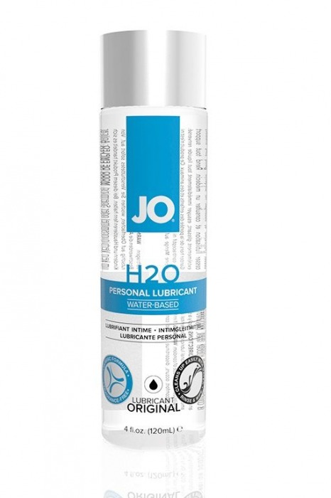 Нейтральный лубрикант на водной основе JO Personal Lubricant H2O - 120 мл. - System JO - купить с доставкой в Ставрополе