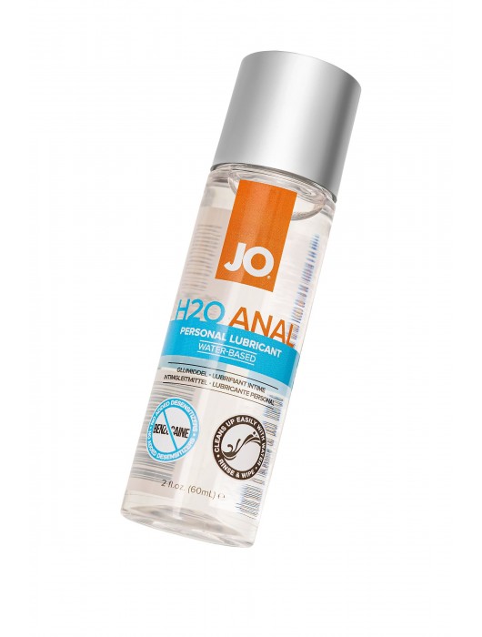 Анальный лубрикант на водной основе JO Anal H2O - 60 мл. - System JO - купить с доставкой в Ставрополе