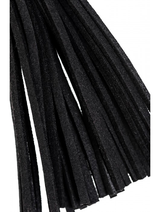 Зажимы на соски «Прищепки» с черными кисточками из замши - Pecado - купить с доставкой в Ставрополе