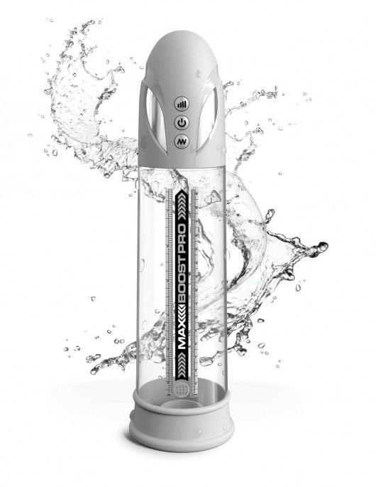 Белая вакуумная автоматическая помпа Max Boost Pro Flow - Pipedream - в Ставрополе купить с доставкой