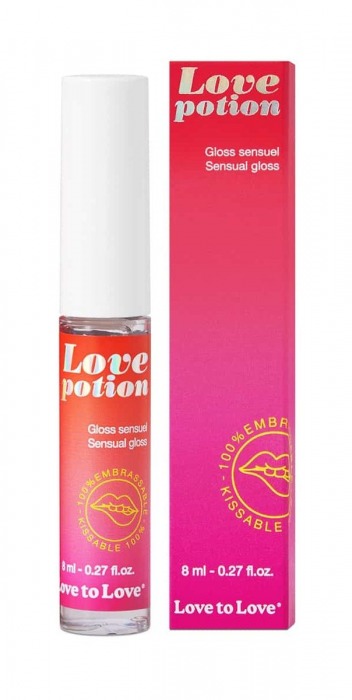 Возбуждающий блеск для губ Love Potion - 8 мл. - Love to Love - купить с доставкой в Ставрополе