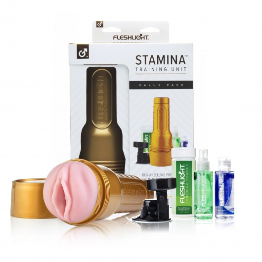 Набор для мастурбации Fleshlight Stamina Training Unit - Fleshlight - в Ставрополе купить с доставкой Набор для мастурбации Fleshlight Stamina Training Unit - Fleshlight - в Ставрополе купить с доставкой