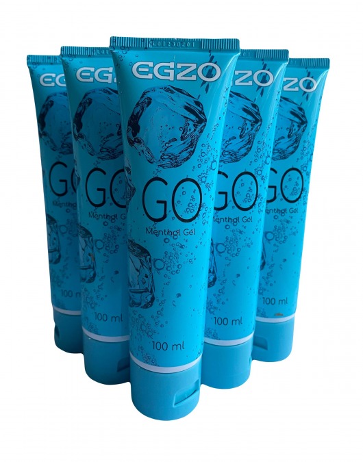 Набор из 5 пролонгирующих лубрикантов на водной основе Egzo Go (по 100 мл.) - EGZO - купить с доставкой в Ставрополе