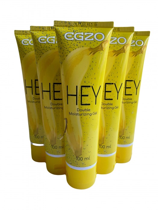 Набор из 5 анальных лубрикантов на водной основе Egzo Hey (по 100 мл.) - EGZO - купить с доставкой в Ставрополе
