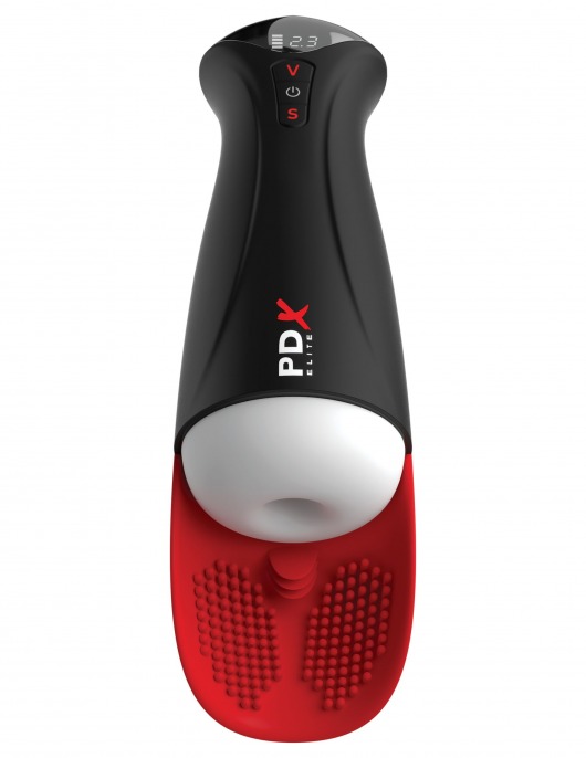 Мастурбатор в колбе с вибрацией Fuck-O-Matic Pro XL - Pipedream - в Ставрополе купить с доставкой