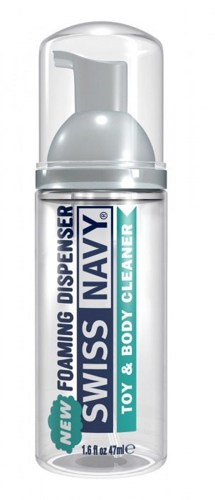 Очищающая пенка для игрушек и тела Toy   Body Cleaner Foamer - 47 мл. - Swiss navy - купить с доставкой в Ставрополе