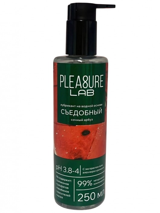Лубрикант на водной основе Pleasure Lab с ароматом арбуза - 250 мл. - Pleasure Lab - купить с доставкой в Ставрополе