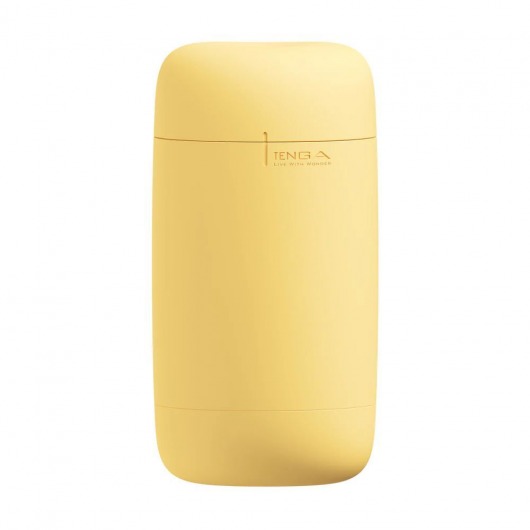 Желтый мастурбатор Tenga Puffy - Tenga - в Ставрополе купить с доставкой