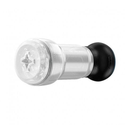 Набор PowerBlow   Feel Pocket Stroker Crystal: мастурбатор и интерактивная насадка - Kiiroo - в Ставрополе купить с доставкой