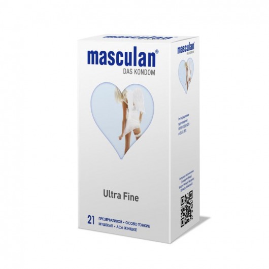 Особо тонкие презервативы Masculan Ultra Fine - 21 шт. - Masculan - купить с доставкой в Ставрополе
