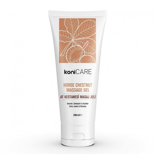 Расслабляющий массажный гель Konicare Horse Chestnut Massage Gel - 200 мл. - KoniCARE - купить с доставкой в Ставрополе