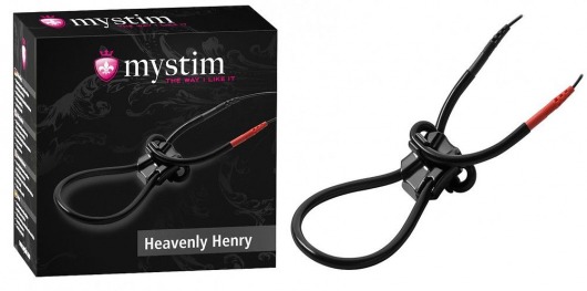 Эрекционное лассо для электростимуляции HEAVENLY HENRY - MyStim - купить с доставкой в Ставрополе
