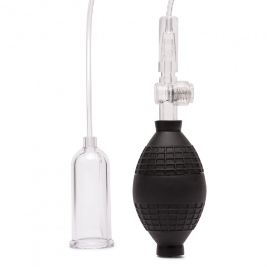 Прозрачная клиторальная вакуумная помпа Clitoral Pump with Quick Release - Lux Fetish