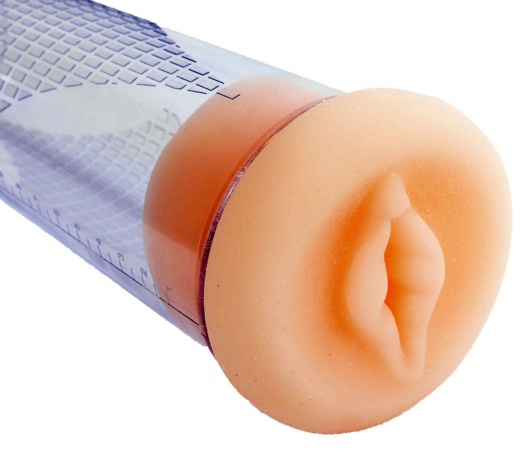 Телесный уплотнитель для вакуумной помпы в виде вагины - Boys of Toys - в Ставрополе купить с доставкой