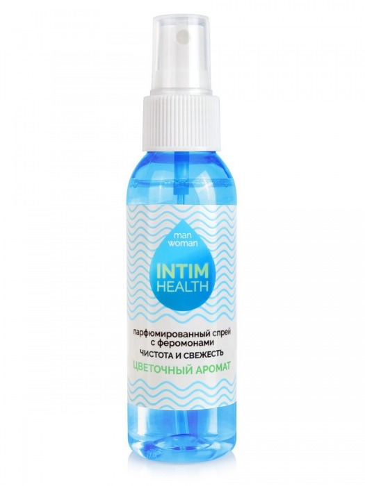 Парфюмированный спрей Intim Health для нижнего белья и тела с цветочным ароматом - 95 мл. -  - Магазин феромонов в Ставрополе