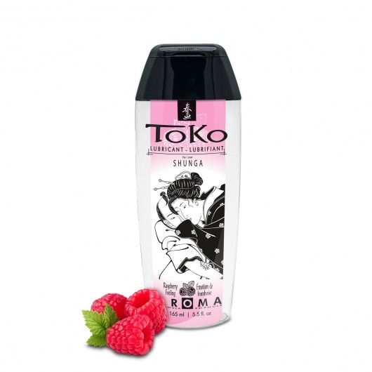 Интимная смазка TOKO Aroma Raspberry Feeling с ароматом малины - 165 мл. - Shunga - купить с доставкой в Ставрополе