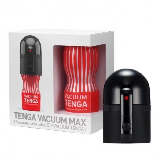 Набор Tenga Vacuum Max: мастурбатор и устройство для создания вакуума - Tenga - в Ставрополе купить с доставкой Набор Tenga Vacuum Max: мастурбатор и устройство для создания вакуума - Tenga - в Ставрополе купить с доставкой