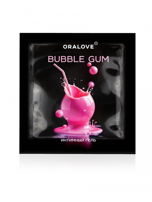 Саше съедобной оральной смазки OraLove с ароматом бабл-гам - 3 гр. - Биоритм - купить с доставкой в Ставрополе