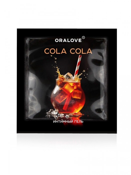 Саше съедобной оральной смазки OraLove с ароматом колы - 3 гр. - Биоритм - купить с доставкой в Ставрополе