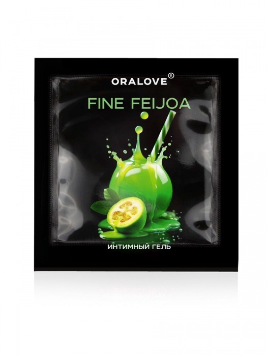 Саше съедобной оральной смазки OraLove с ароматом фейхоа - 3 гр. - Биоритм - купить с доставкой в Ставрополе