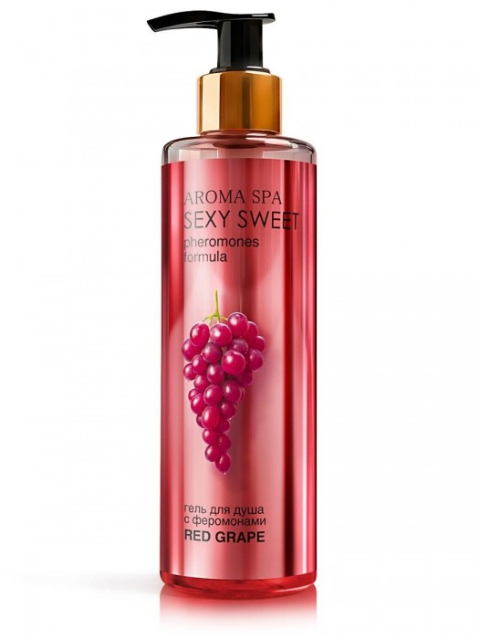 Гель для душа с феромонами и ароматом винограда Red Grape - 200 мл. -  - Магазин феромонов в Ставрополе