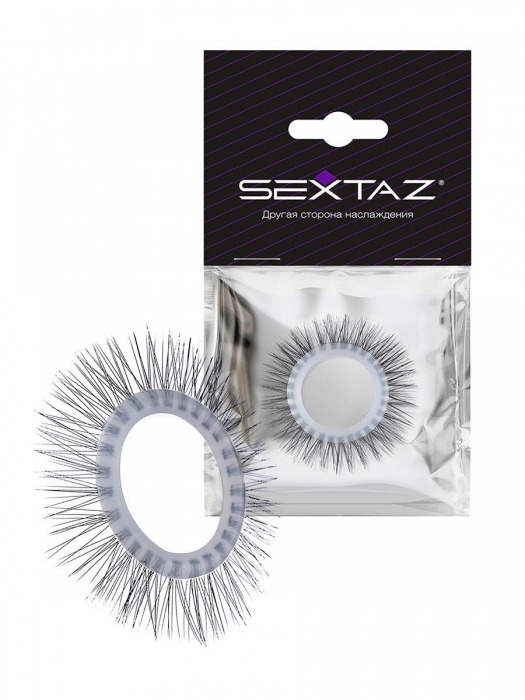 Круглое эрекционное кольцо с «ресничками» - Sextaz - в Ставрополе купить с доставкой