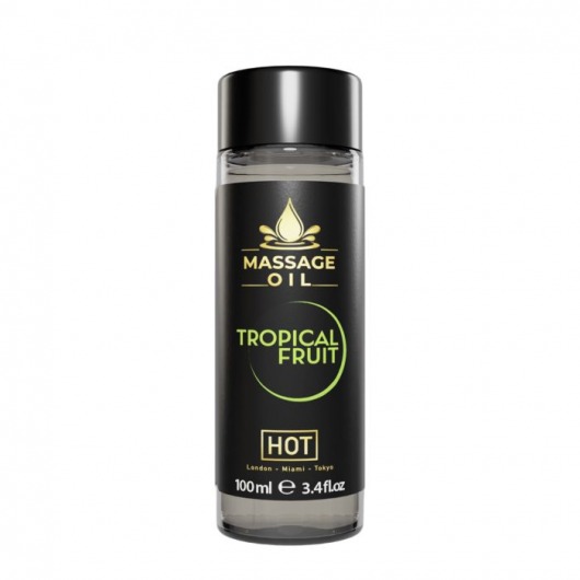 Массажное масло c ароматом тропических фруктов Massage Oil - 100 мл. - HOT - купить с доставкой в Ставрополе