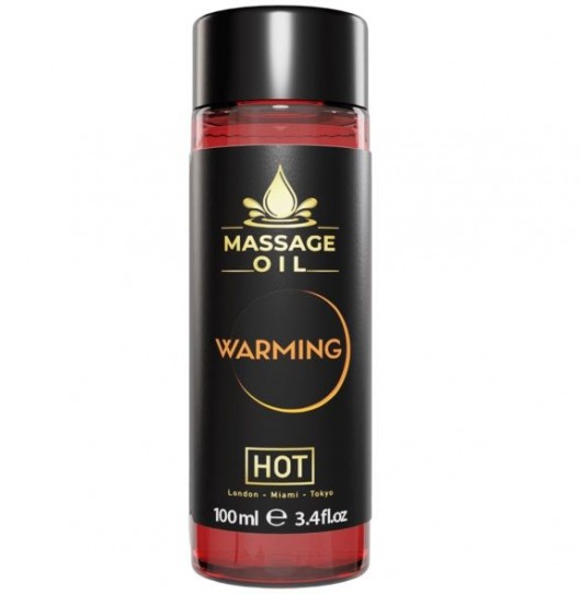 Массажное масло с согревающим эффектом Massage Oil Warming - 100 мл. - HOT - купить с доставкой в Ставрополе