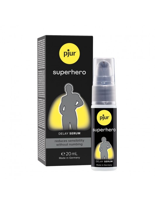 Пролонгатор-сыворотка pjur Superhero Delay Serum - 20 мл. - Pjur - купить с доставкой в Ставрополе