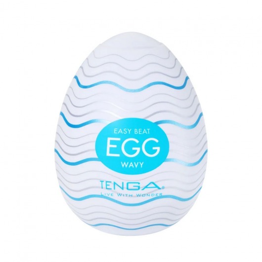 Мастурбатор-яйцо Tenga Egg Wavy - Tenga - в Ставрополе купить с доставкой